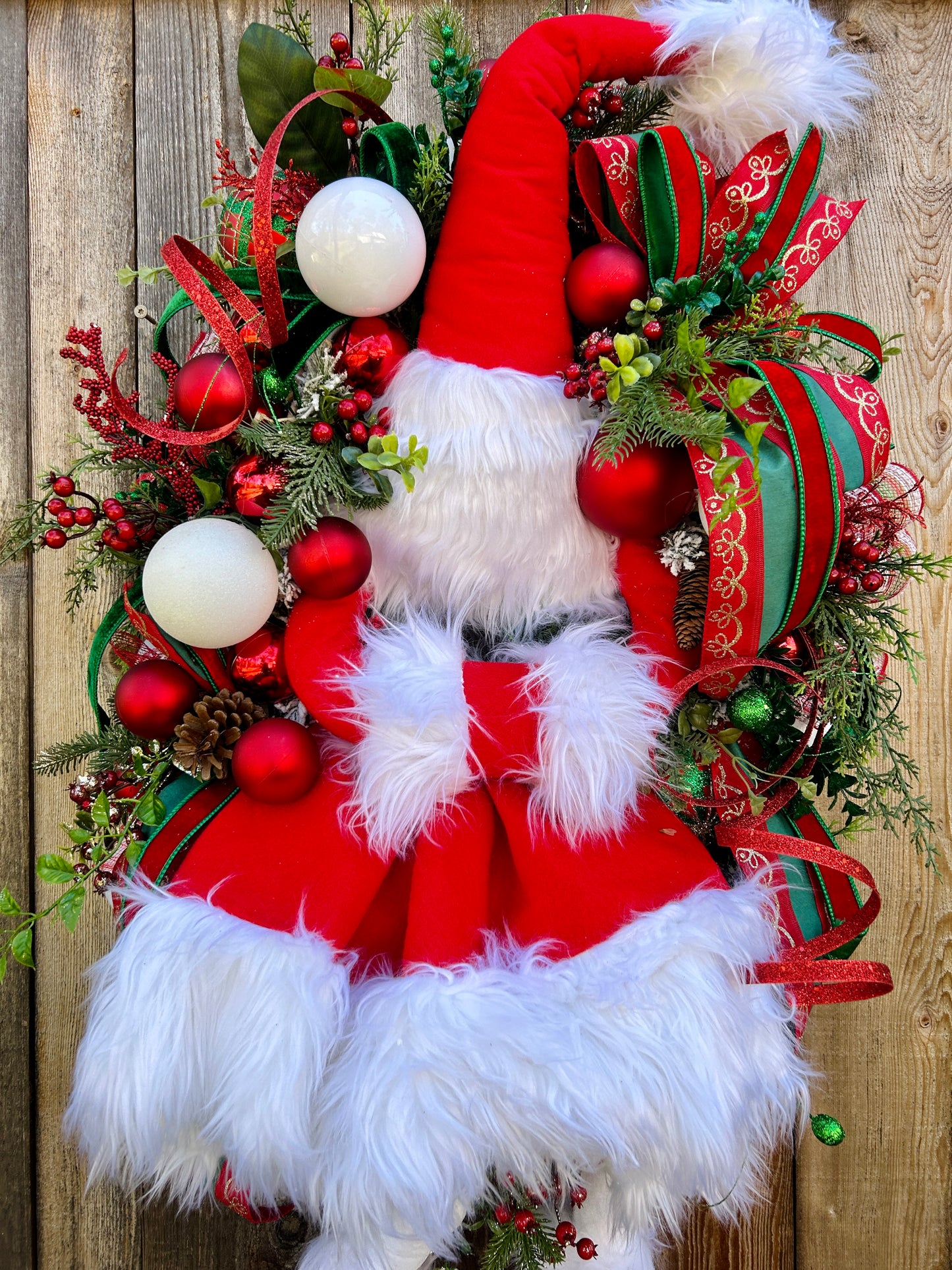 Santa diva Christmas wreath,santa deco mesh wreath, Christmas decorations, Christmas decor, holiday wreath, wreath for Christmas,