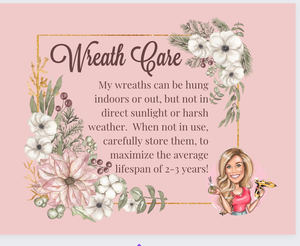 Easter deco mesh wreath for spring