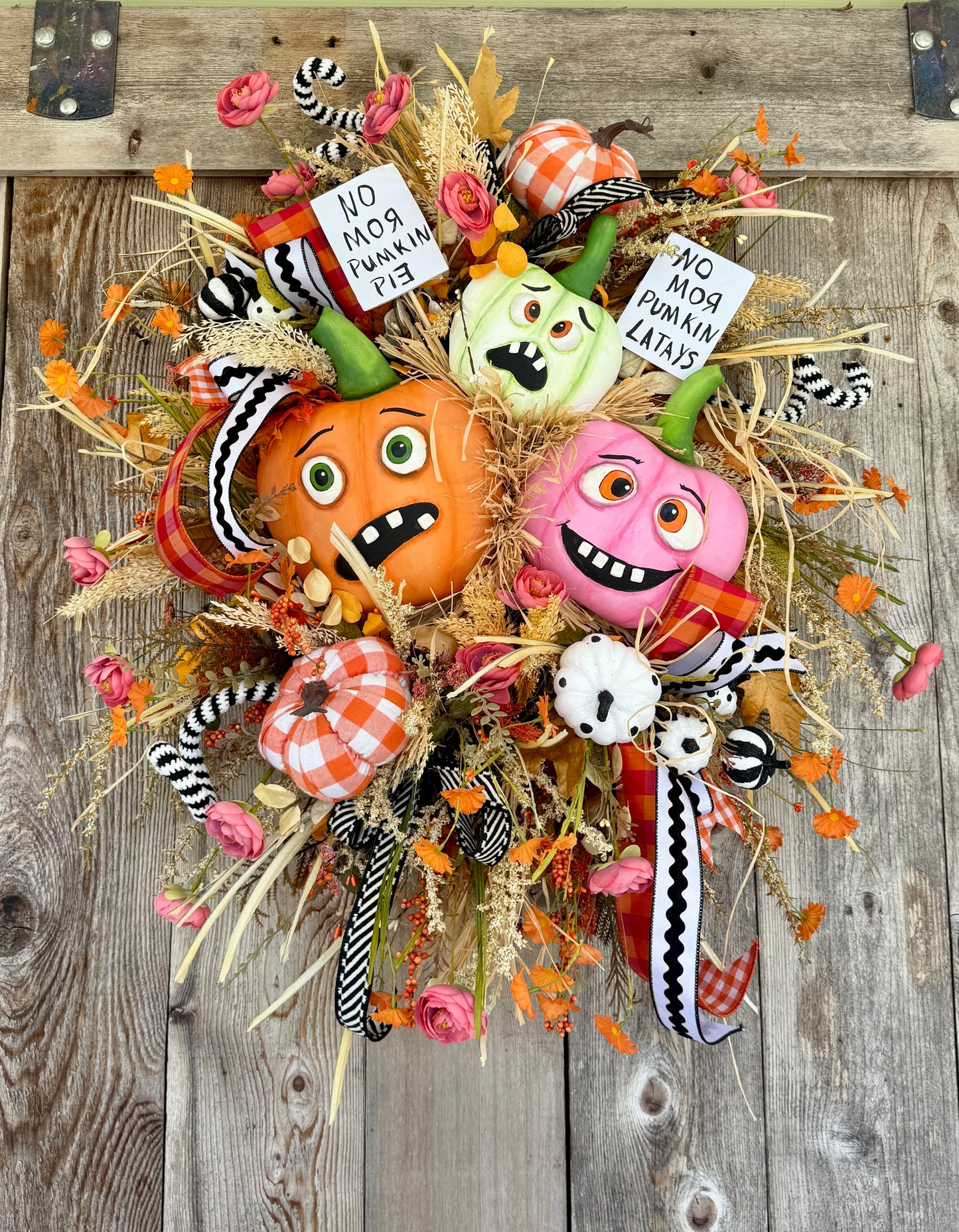 🍂 “No More Pumpkin Pie” Fall Wreath 🍂