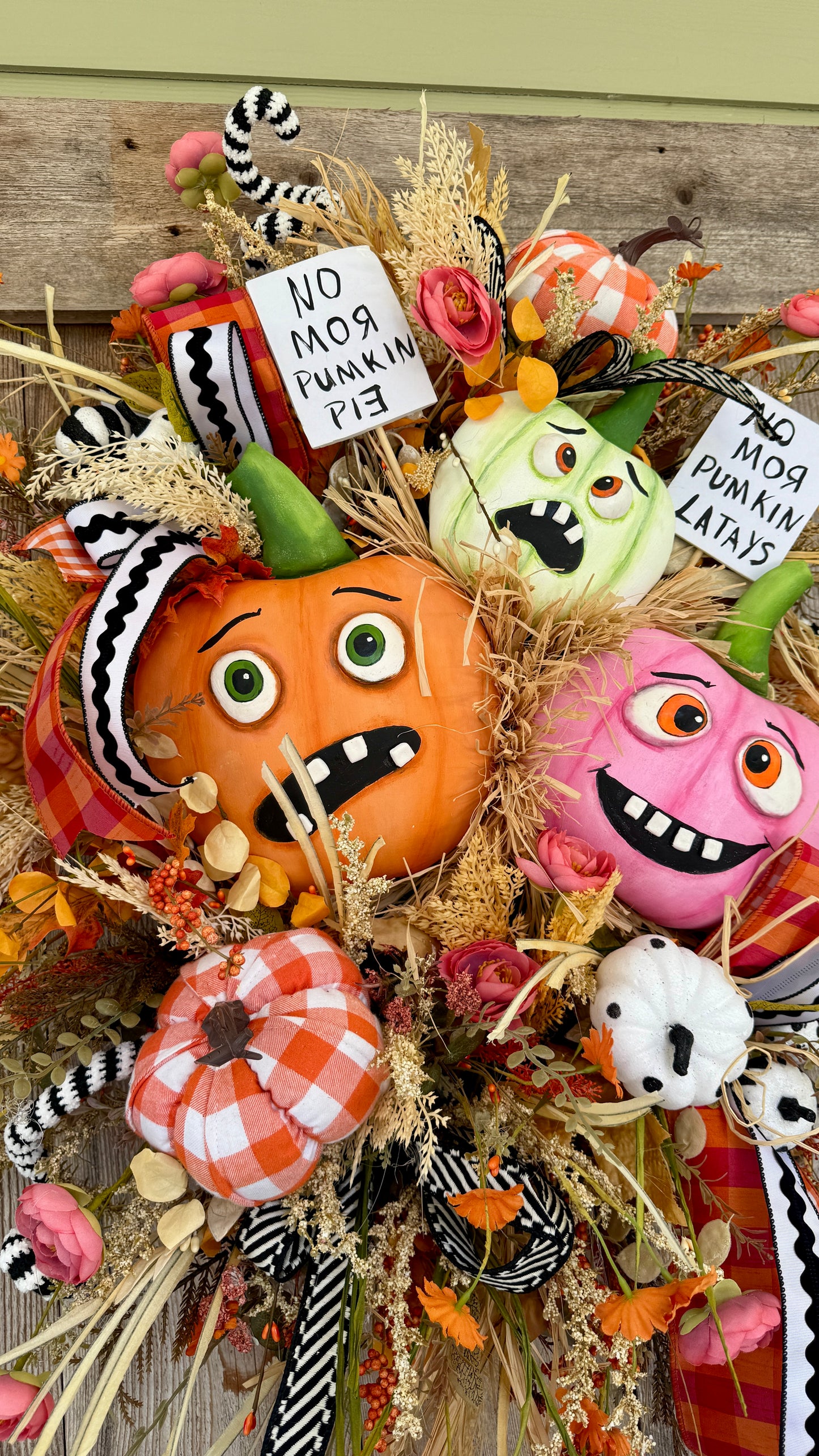 🍂 “No More Pumpkin Pie” Fall Wreath 🍂