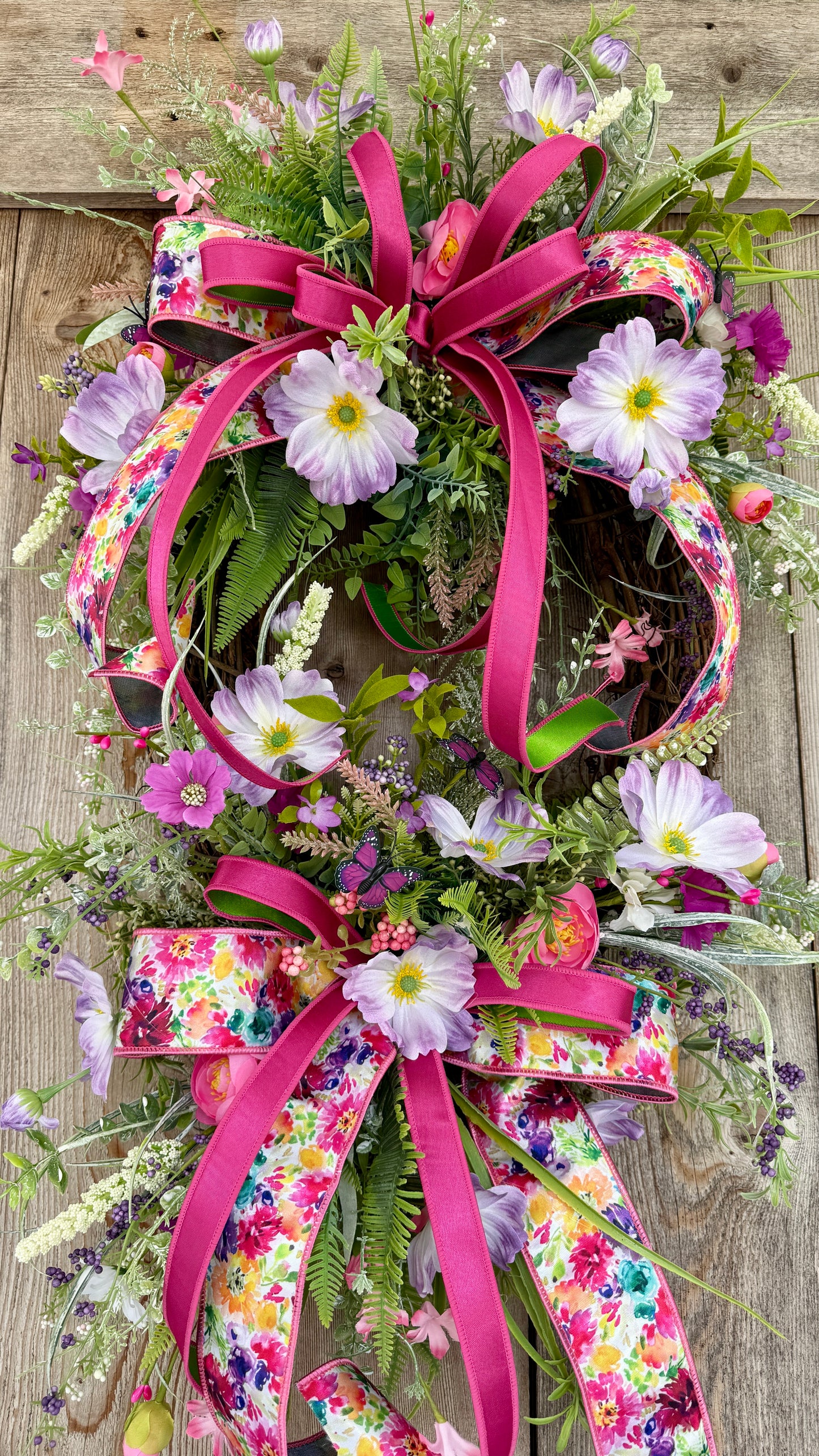 Mother’s Day Garden Blossom Wreath