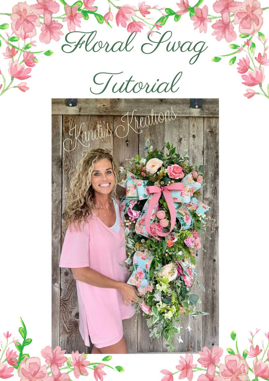 Bright & Blooming Swag Tutorial 💐 Create this Show-Stopping Floral Swag with Kandi!